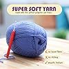 Crochet Kit for Beginners with Yarn, Beginner Crochet Kit for Adults and Kids, 21 Hooks, Knitting Kit Bag, Instructions Step-by-Step Video Tutorials, Plus Crochet Accessories Supplies, Crochet Gifts #4