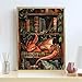 Dragon Stamped Cross Stitch Kits for Adults Beginner, Bookshelf Counted Cross Stitch Kits Printed Stitching Cute Patterns Dimensions Needlepoint Art Crafts Embroidery Kits for Adults