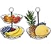 Sorbus 2-Tier Countertop Fruit Basket Holder & Decorative Bowl Stand-Perfect for Fruit, Vegetables, Snacks, Household Items, and Much More (Bronze)