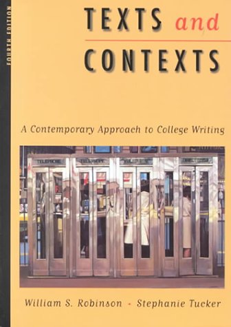 Texts and Context: Contemporary Approaches to C... 0155065734 Book Cover