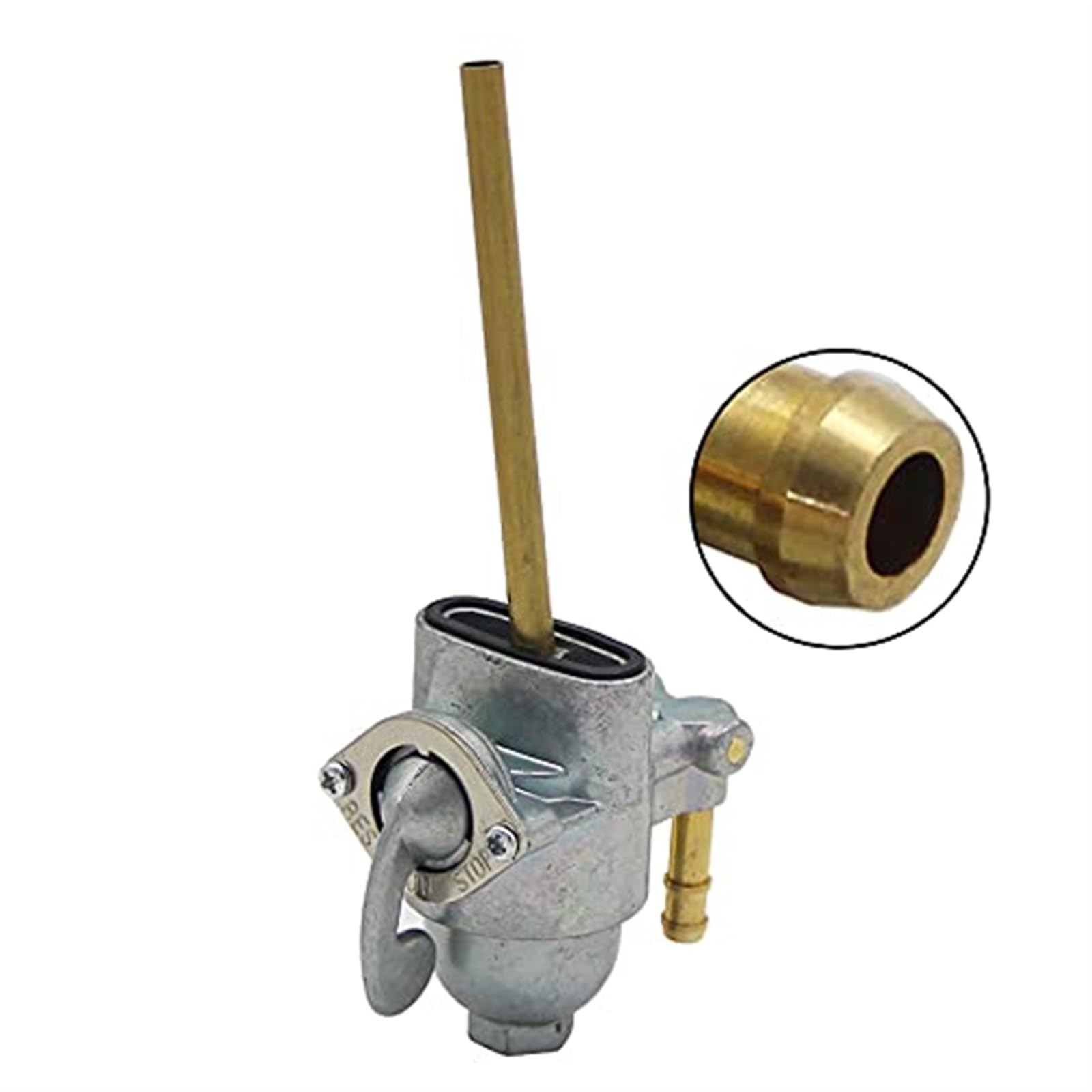Moto Carburante Rubinetto Rubinetto Valvola Interruttore Della Pompa for KZ400 KZ400D KZ400-S KZ400-D3 KZ400-D4 KZ400-S2 KZ400-S3 KZ400-A1 Valvola di scarico del carburante per motociclette