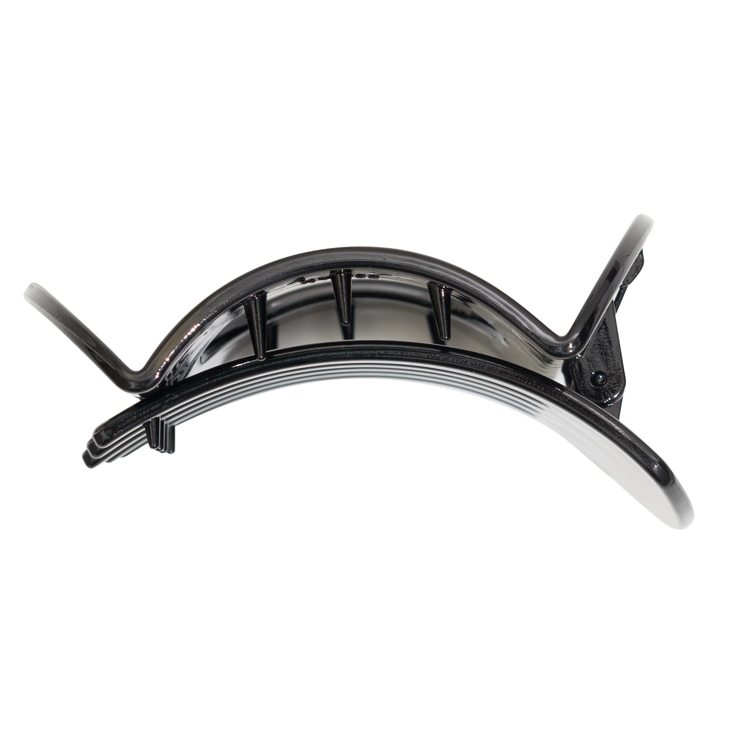 4 PCS Flat Hair Claw Clips for Women, Square Flat Hair Claws for Thick Thin Hair, Secure Hold Inner Teeth Hair Claw Clips, Strong Hold Side Hair Clamps for Styling Sectioning, Beige - Image 6