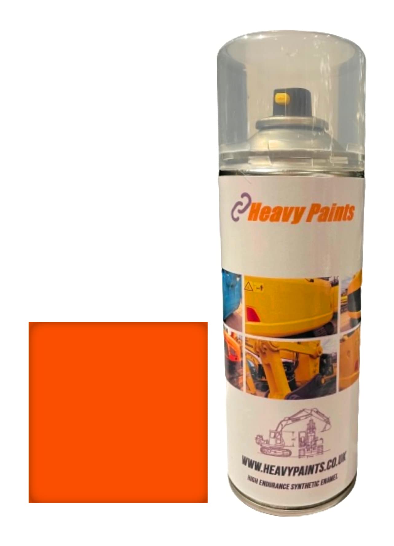 Heavy Paints Orange Westwood Lawnmower Red Synthetic Enamel Paint 400Ml Aerosol