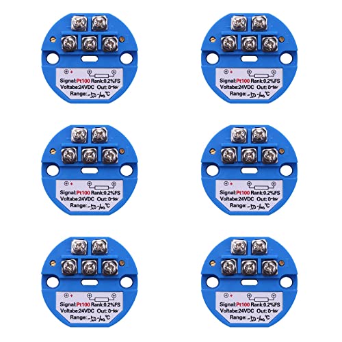 Transducteur RTD PT100 calibré 50-100°C avec boîtier de conversion 0-10V 24V
