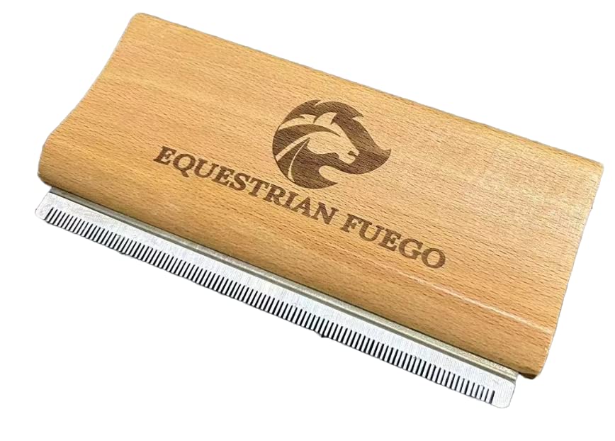 Pet shedding brush for Horses, Dogs and Cats for Short & Long Hair, Comb Removes Dust, Dirt & Loose Hair