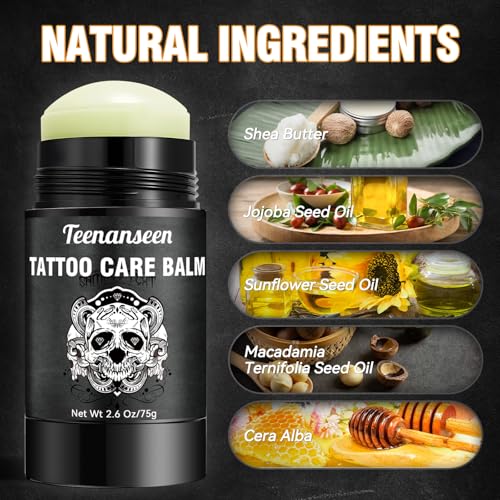 Teenanseen Tattoo Aftercare, Tattoo Balm For Before thumb #3