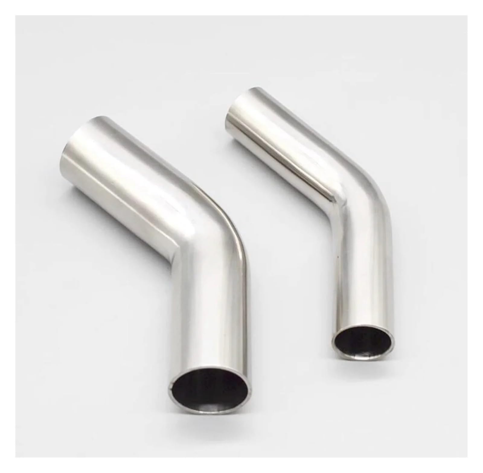 Raccordi idraulici per tubi di saldatura con diametro esterno 12,7/16/19/25/32/38/45/51/57/76/89/102 mm, in acciaio inox 304, 45 gradi, lunghezza 48 x 1,5 mm