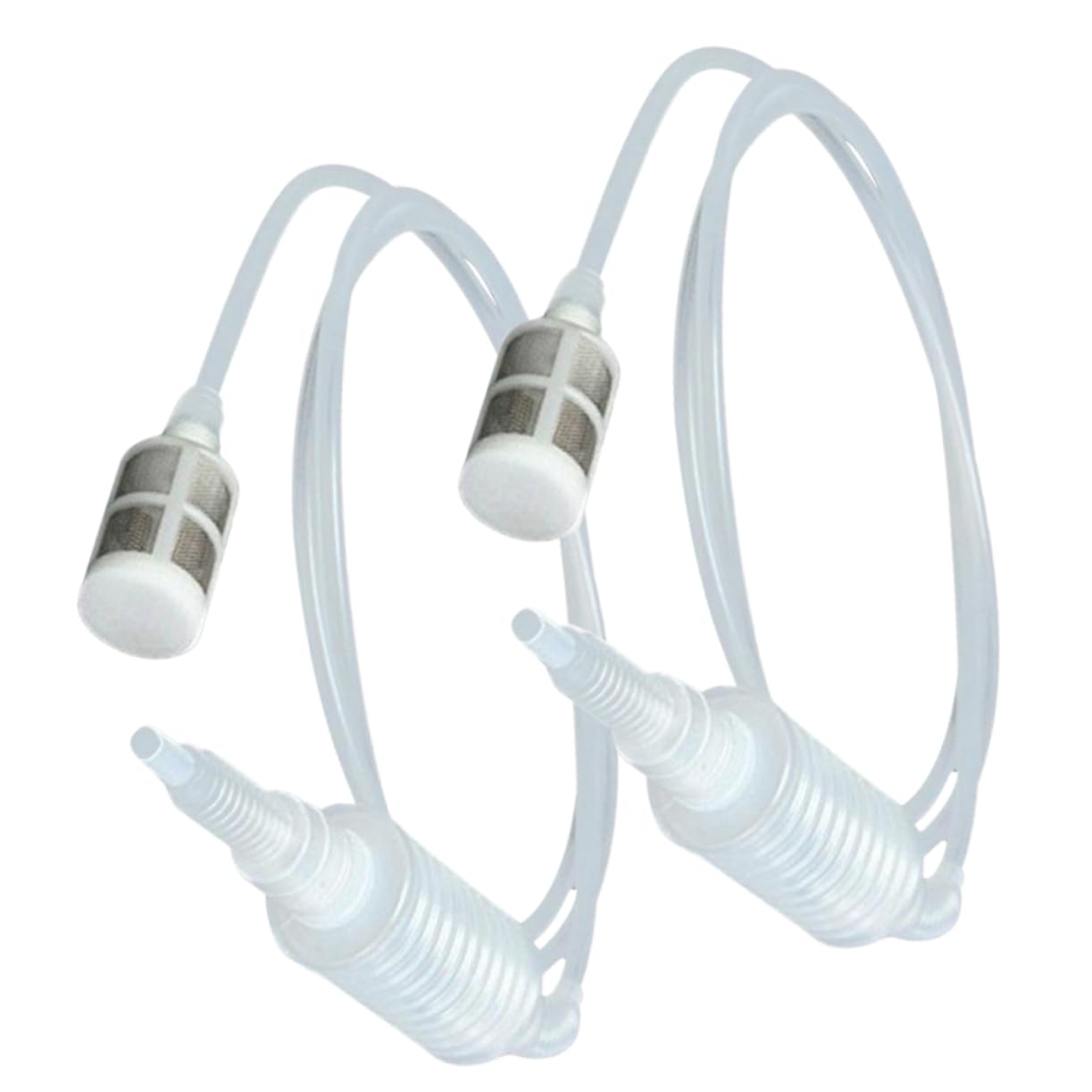 FUNOMOCYA 2sets Versatile Wine Making Tools Hose Home Pump Filter Tubing Wine Maker Kit Reusable for Fast Transfer 2pcs*2