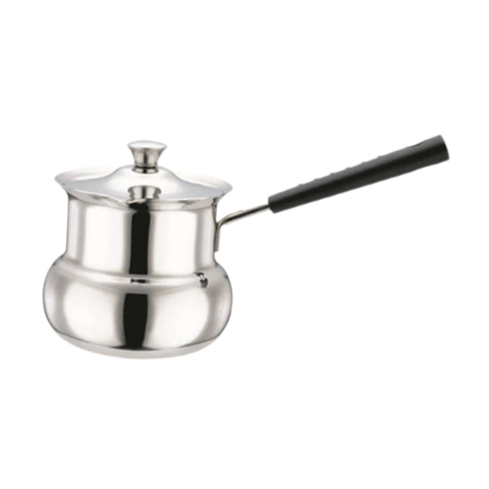 Cafetera, Máquina de Café, Pequeña Portátil con Asa, Calentador de, Calentador de Leche para Camping, Hogar, Restaurante, Cocina, tal como se describe, 1080 Ml