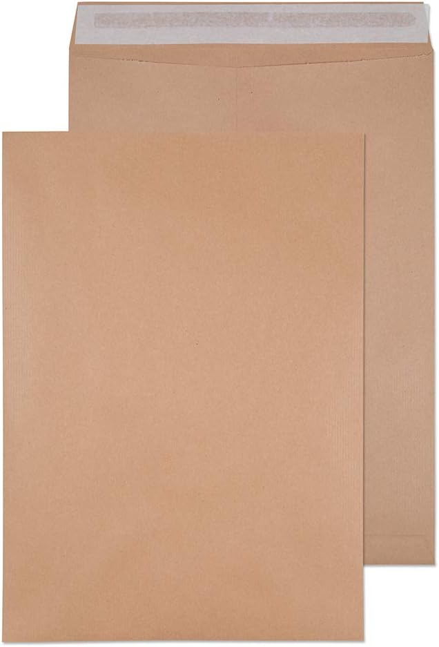 Blake Purely Packaging C4 324 X 229 X 25 Mm 130 Gsm Gusset Pocket Peel - View #5
