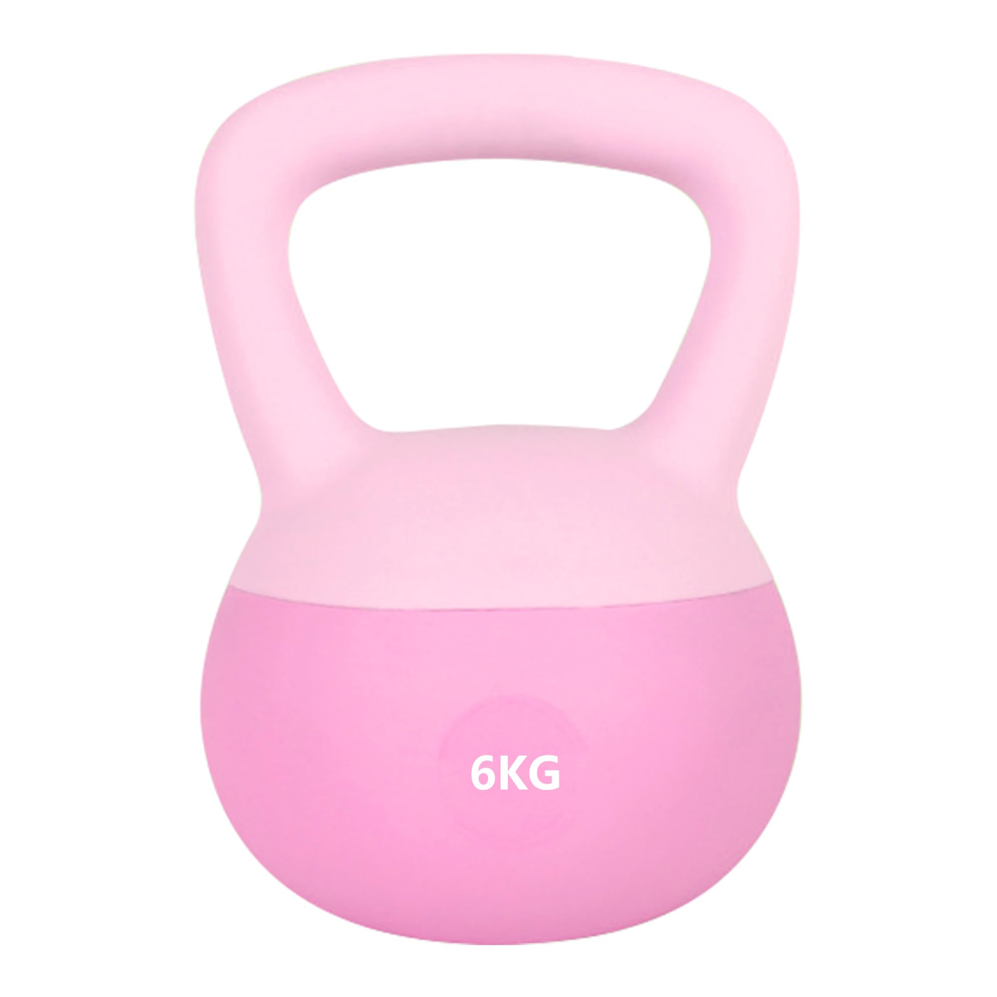 Leikefitness Weiches Kugelhantel-Set – rutschfeste Kugelhanteln für das Training zu Hause – Stärke und Sicherheit garantiert (Pink, 6kg)