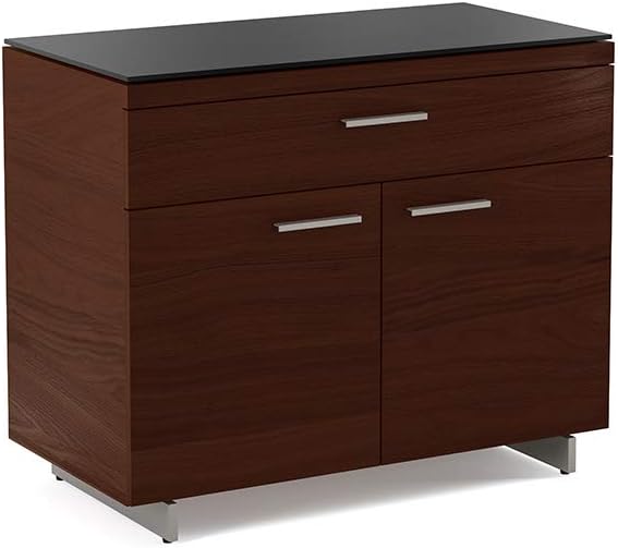 BDI Sequel Storage Cabinet, Chocolate Stained Walnut