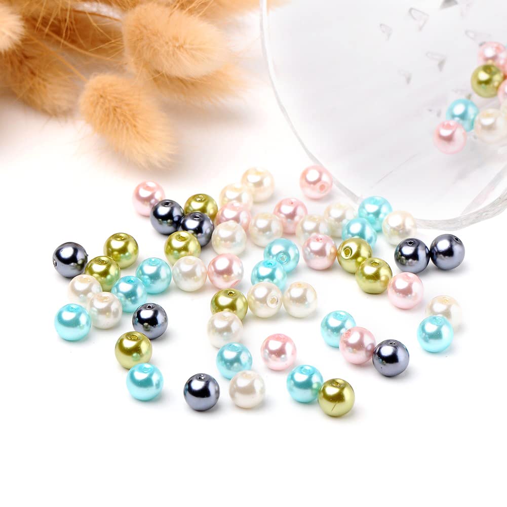 Perlne rotonde n vetro ceco Pcasso marrone da 6 mm, dstanzator