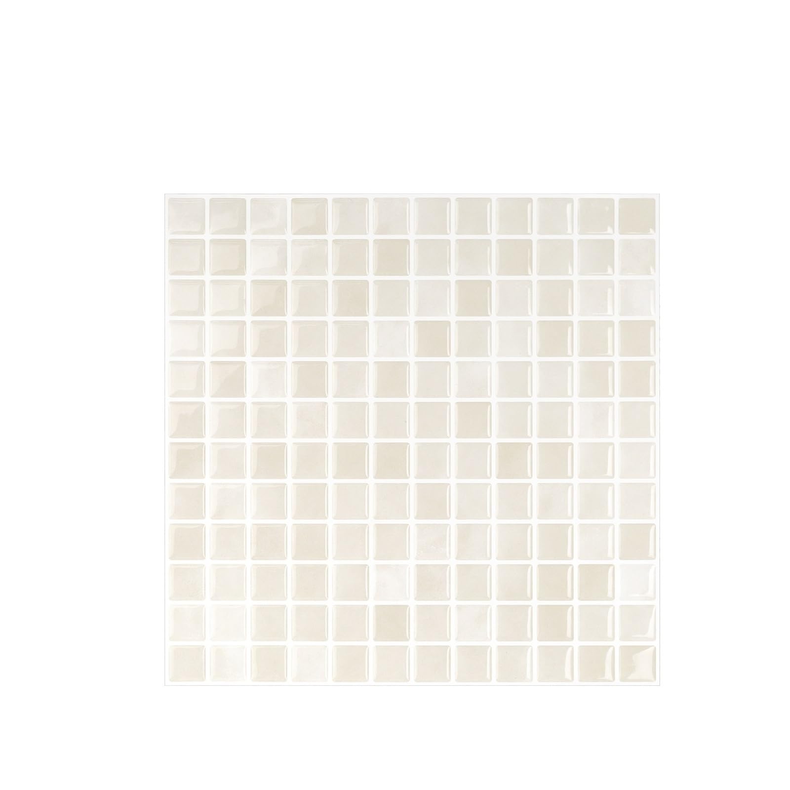 Mosaic Marble Effect Tile Stickers, Mosaic Tile Stickers Multicolor Ceramic Kitchen Backsplash(Color 1)