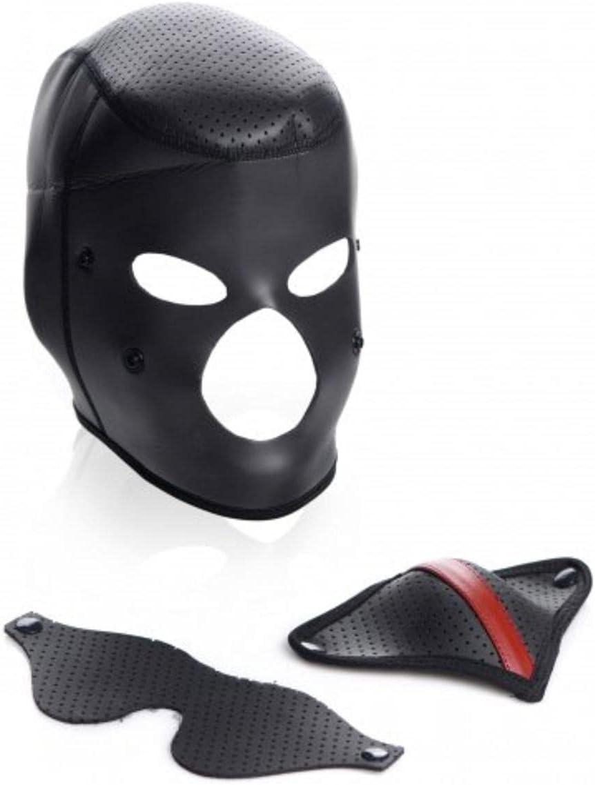 Scorpion Hood with Removable Blindfold and Face Mask