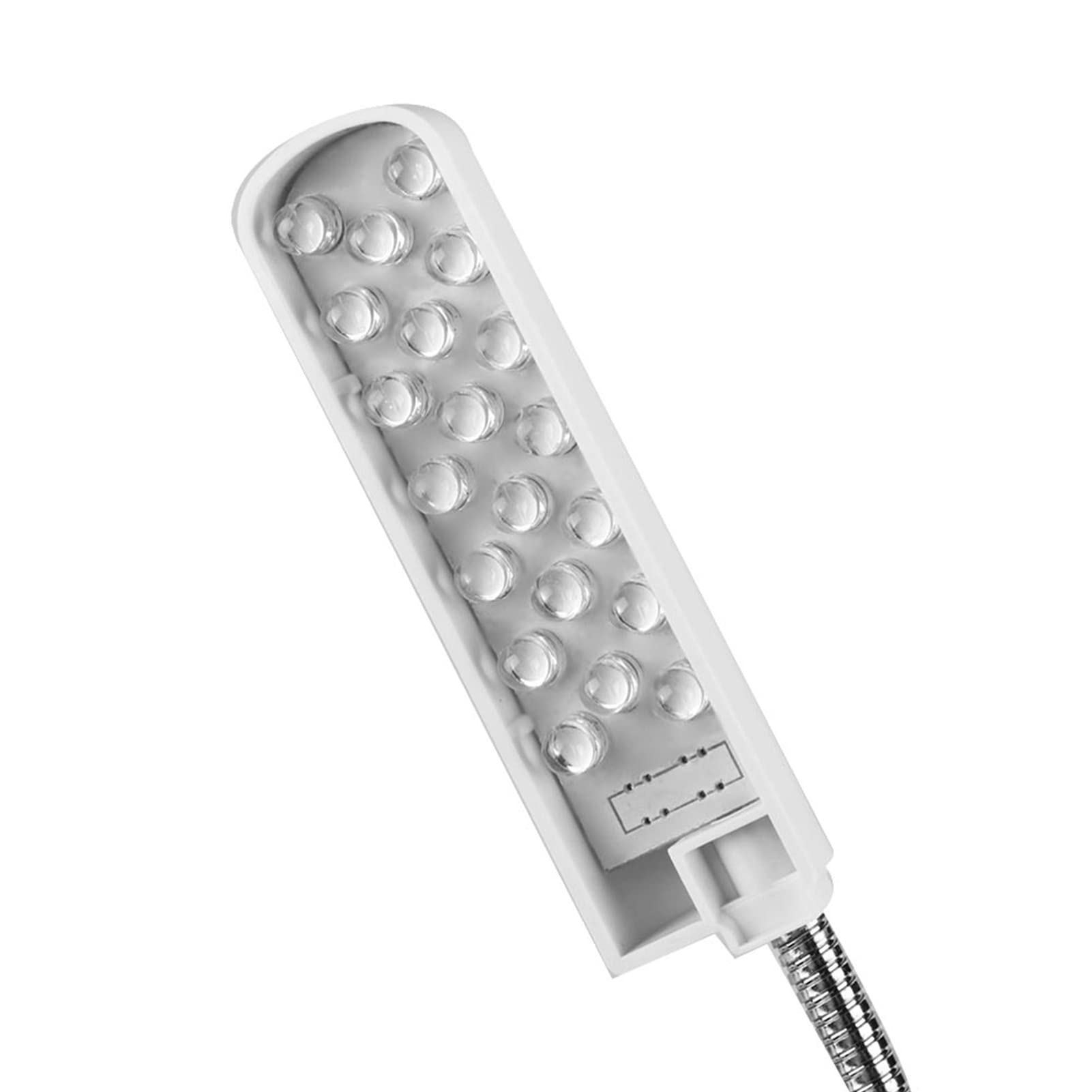 110V-250V Sewing Light Led Light Work for Sewing Machine Adjustable Magnetic Base Lamp Part(20 Bead Card Plug)