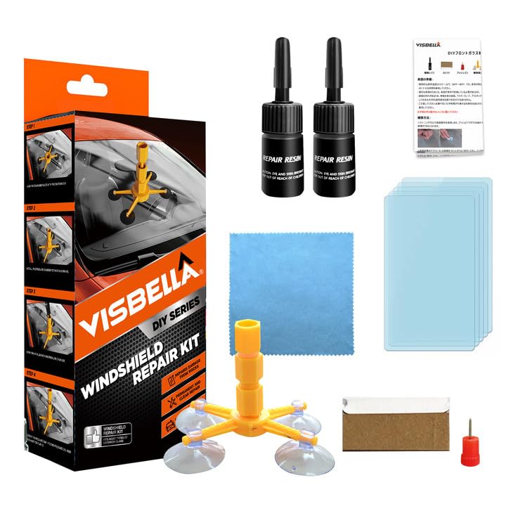 Amazon | VISBELLA ガラスリペアキット 飛び石傷補修キット フロント