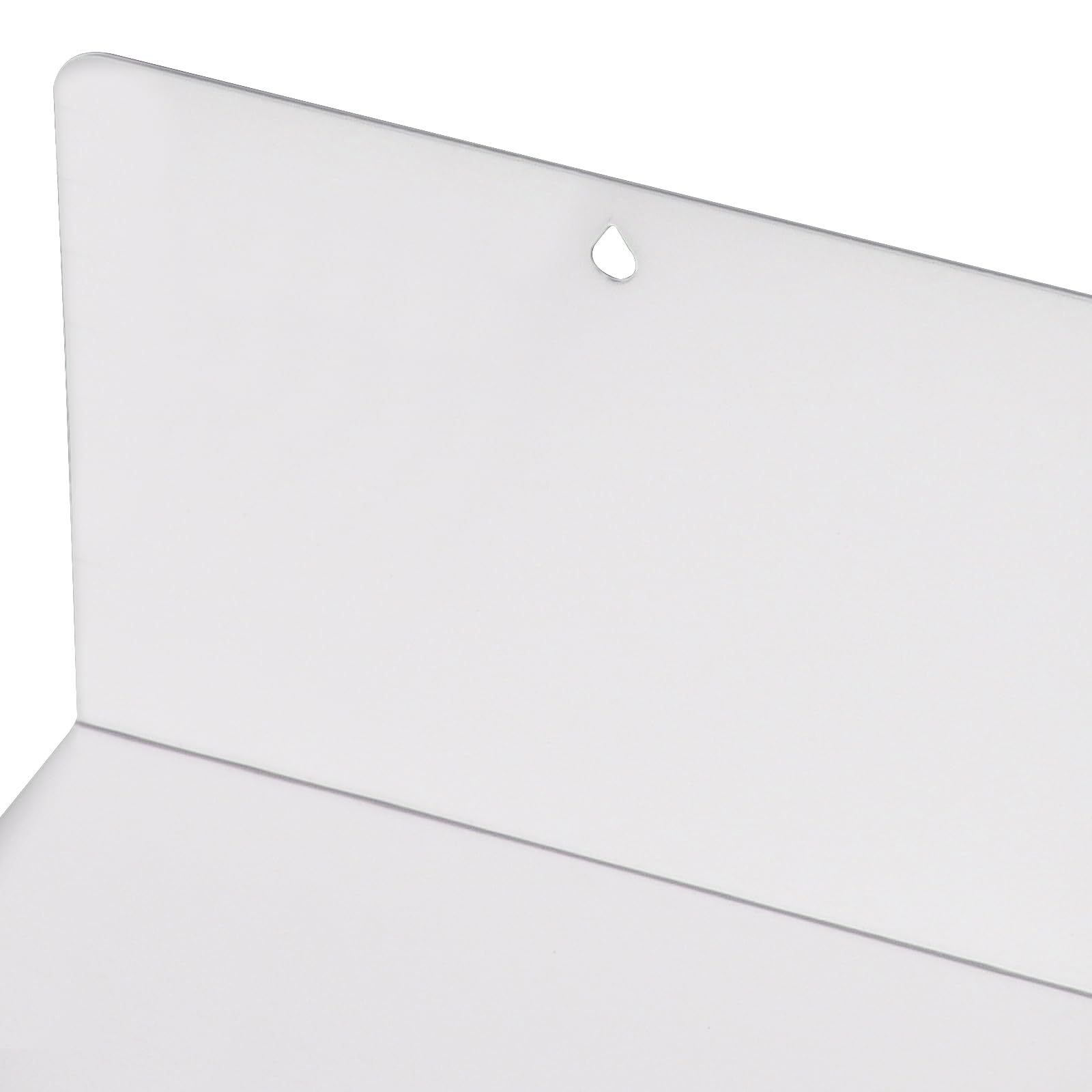 Confezione da 8 fermalibri in metallo bianco resistente, a forma di L, per mensole, fermalibri con cuscinetti antiscivolo, per casa, ufficio e biblioteca