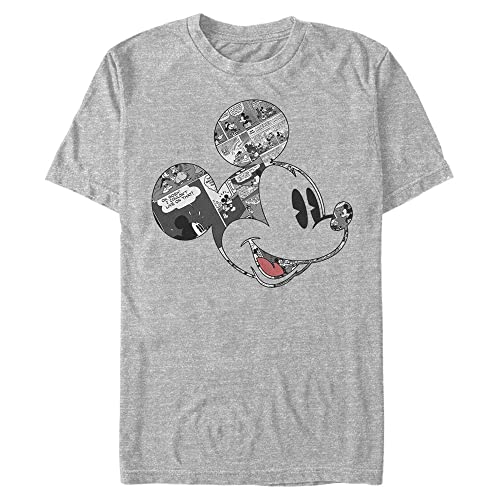T-Shirt Mickey Disney Comic Mouse vêtement casual mixte en coton bio pour le quotidien