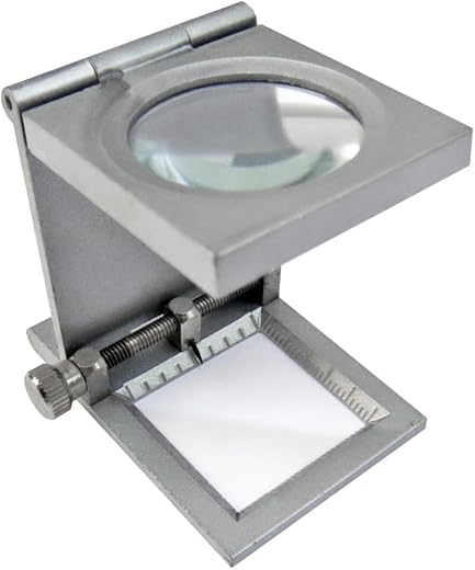 Luxuro Aluminium Counting Needle Eye Glass (Pack of 1)