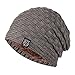 Cappelli Invernali Lavorati a Maglia da Uomo e da Donna, Berretto in Maglia Foderato più Pile, Cappello Invernale Caldo Universale per attività all'aperto in Inverno (Colore Kaki)