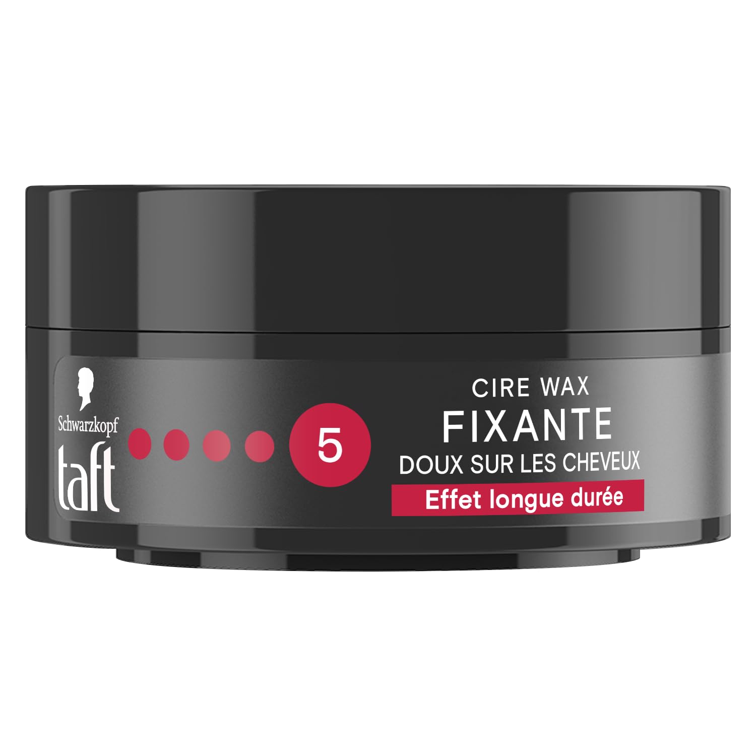 Taft, Schwarzkopf, Cire Fixante, Fini Naturel, Fixation Tres Forte, Tenue 48h, Sans Effet Collant, Enrichie Provitamine B5, Coiffage Cheveux Secs, 75ml