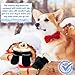 Hundeschuhe Pfotenschutz, 4 Stück Hundeschuhe Winter, Schneestiefel Hunde, Hunde Schuhe Anti Rutsch, Rutschfest und Warm, Geeignet für Kleine und Mittelgroße Hunde für Outdoor-Aktivitäten im Winter, L