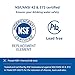 Waterspecialist DA29-00020B Replacement for Samsung Water Filter DA29-00020B, HAF-CIN/EXP, DA29-00020B-1, HDX FMS-2, RS25J500DSR, RF28HMEDBSR, RF263BEAESR, RF4287HARS, DA97-08006A-1, 4 Filters