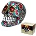 Produktbild Dekorativer Totenkopf - Tag der Toten - Blumenmuster
