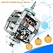 Drive Motor 4681EL1008A Clothes Dryer Blower by puxyblue for LG Ken-More Dryer Replace EAP2400858 4681EL1008B 4681EL1008H 4681EL1008K 4681EL1008P 1330330 (Shaft Length: 2-3/8