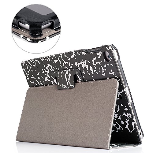 Ruban Case For Ipad 9.7 Inch 2018/2017/Ipad Air 2/Ipad Air 1 - [Corner Protection] - [Scratch-Resistant] Premium Pu Leather Folio Smart Stand Cover W/Auto Sleep/Wake, Notebook Black #TOP6