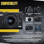 Big-Mikes-Pack-of-2-LP-E12-Replacmenet-Batteries-for-Canon-Rebel-SL1-EOS-M-Mirrorless-Digital-Camera-More