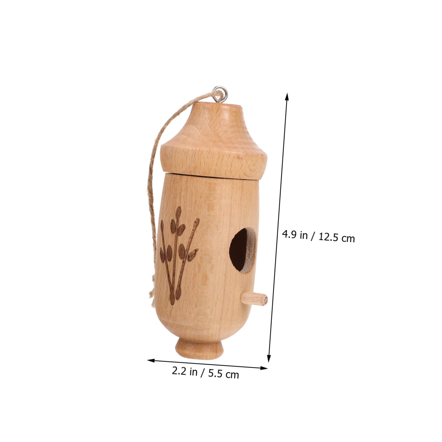POPETPOP 4 Pz mangiatoia per uccelli mangiatoie per uccelli bird feeder abbeveratoio automatico mangiatoia per animali domestici contenitori piatto di cibo per uccelli da appendere in legno