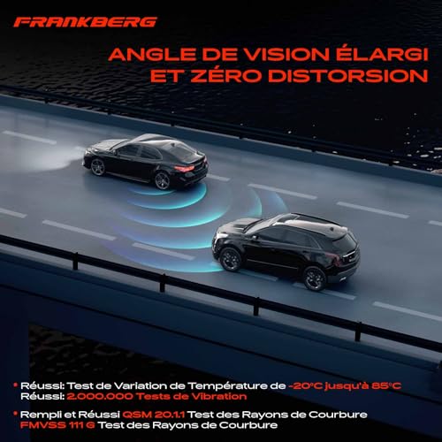 Rétroviseur extérieur gauche compatible 206 CC 2D Frankberg 8153LA
