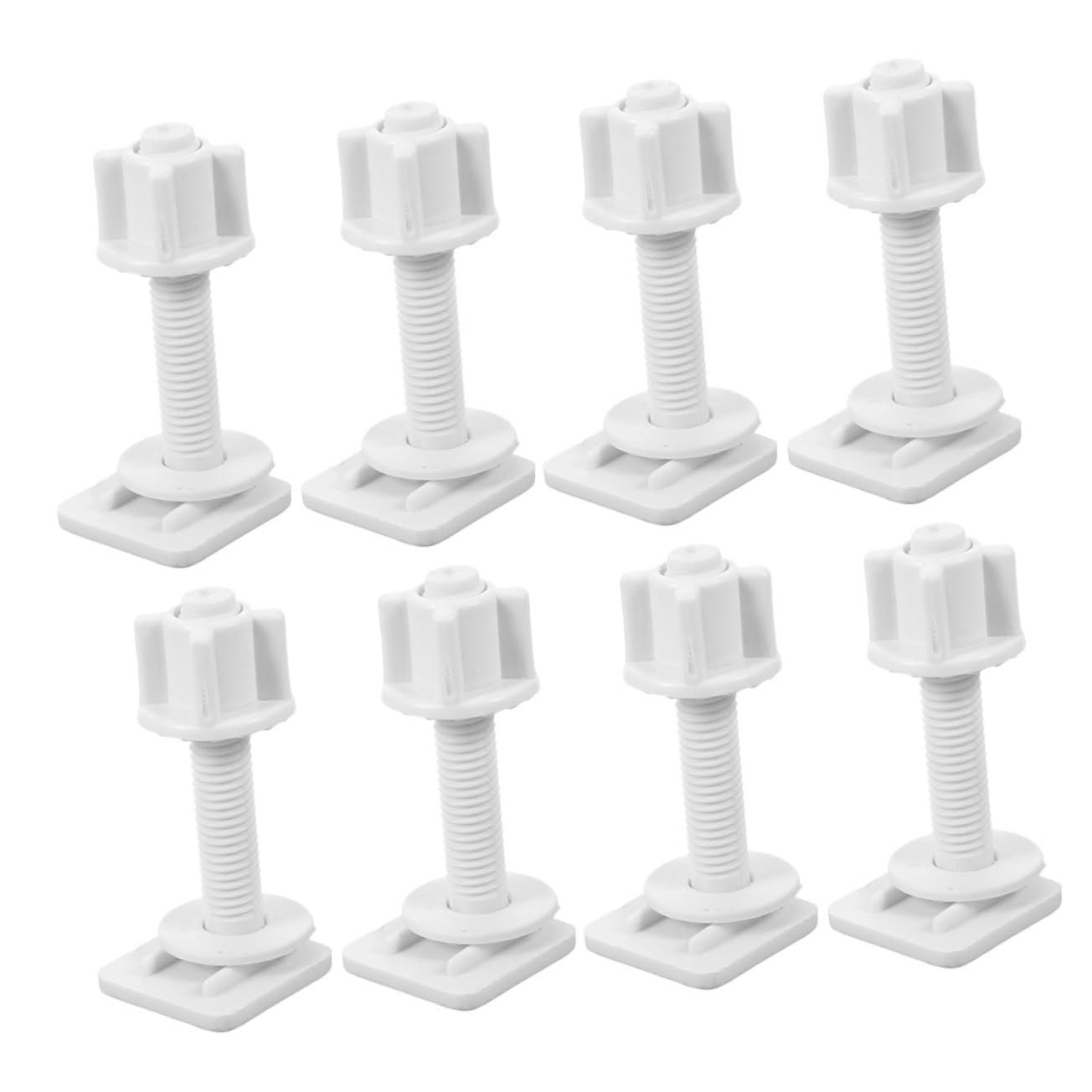 TIDTALEO 8pcs Toilet Seat Bolt Kit Installation Screws for Secure Mounting of Toilet Seat Covers Rvs and Homes Versatile Fixing Accessories