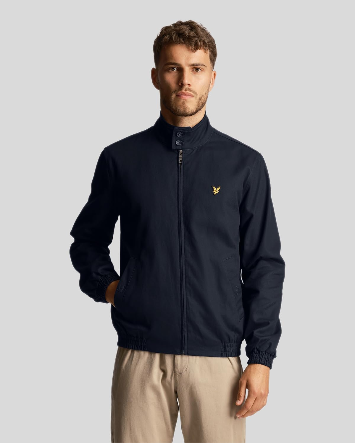 Lyle & Scott Jk462vc-z273 Kurtki Lekkie Mezczyzni Marine Kurtki Krótkie Outerwear