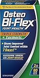 Osteo Bi-Flex Joint Health Triple Strength + Turmeric, 80 Tablets Per Bottle (4 Pack)