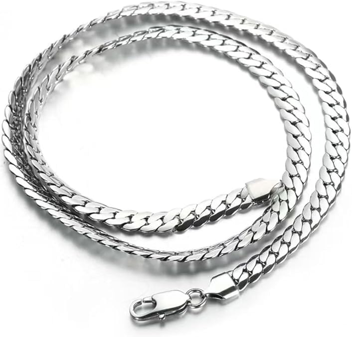 Men’s Stainless Steel Cuban Link Chain Necklace | Silver Tone | Premium Hip Hop Style Chain for Men & Boys - Review, Price and Buying Guide
