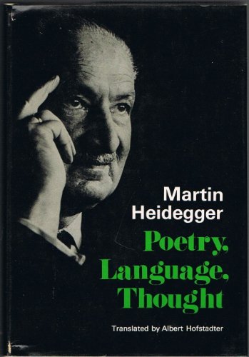 Poetry, Language, Thought 0060638486 Book Cover
