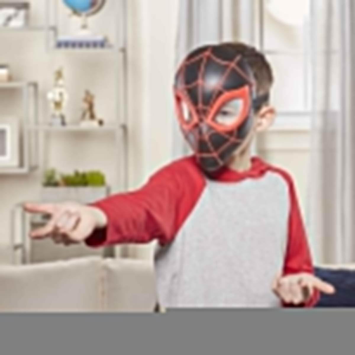 Marvel Spider-Man – Masque de Spider-Man et Miles Morales - Accessoire de déguisement - Jouet Spider-Man