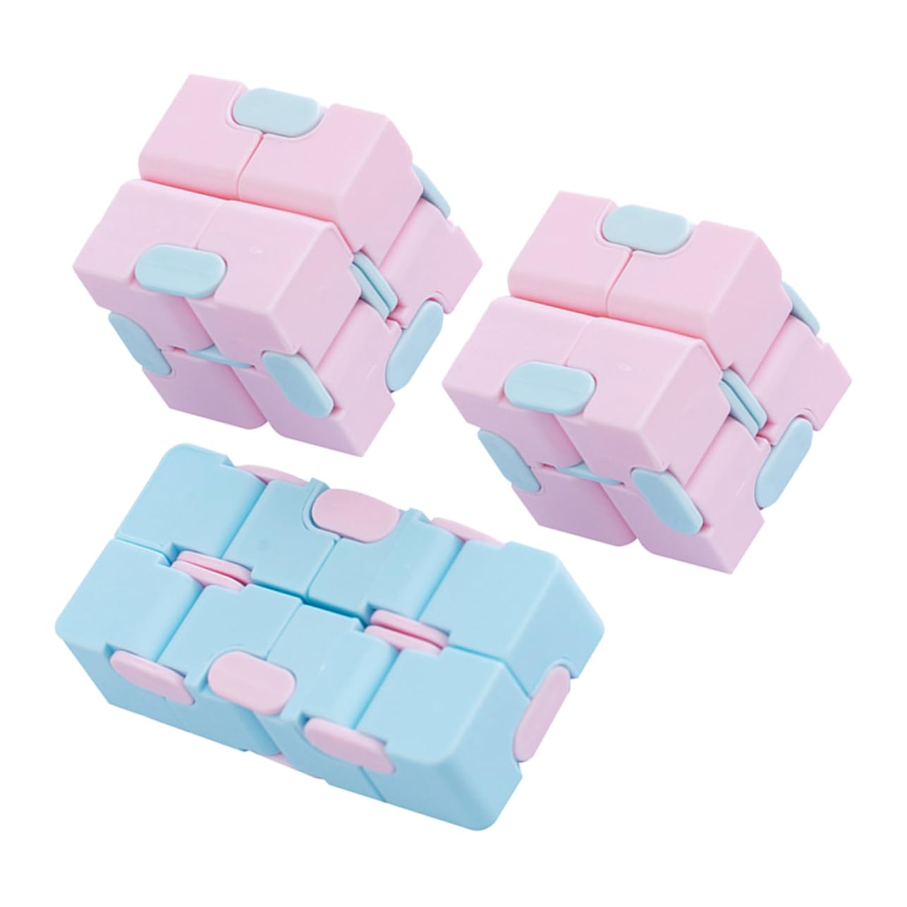 Amazon | Toyvian インフィニティキューブ かわいい 無限キューブ 立体