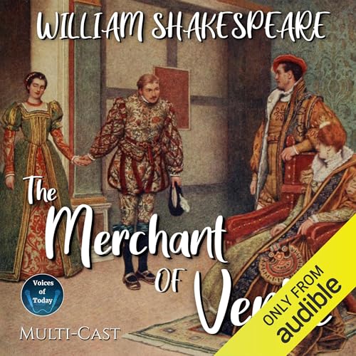 The Merchant of Venice Audiolivro Por William Shakespeare capa