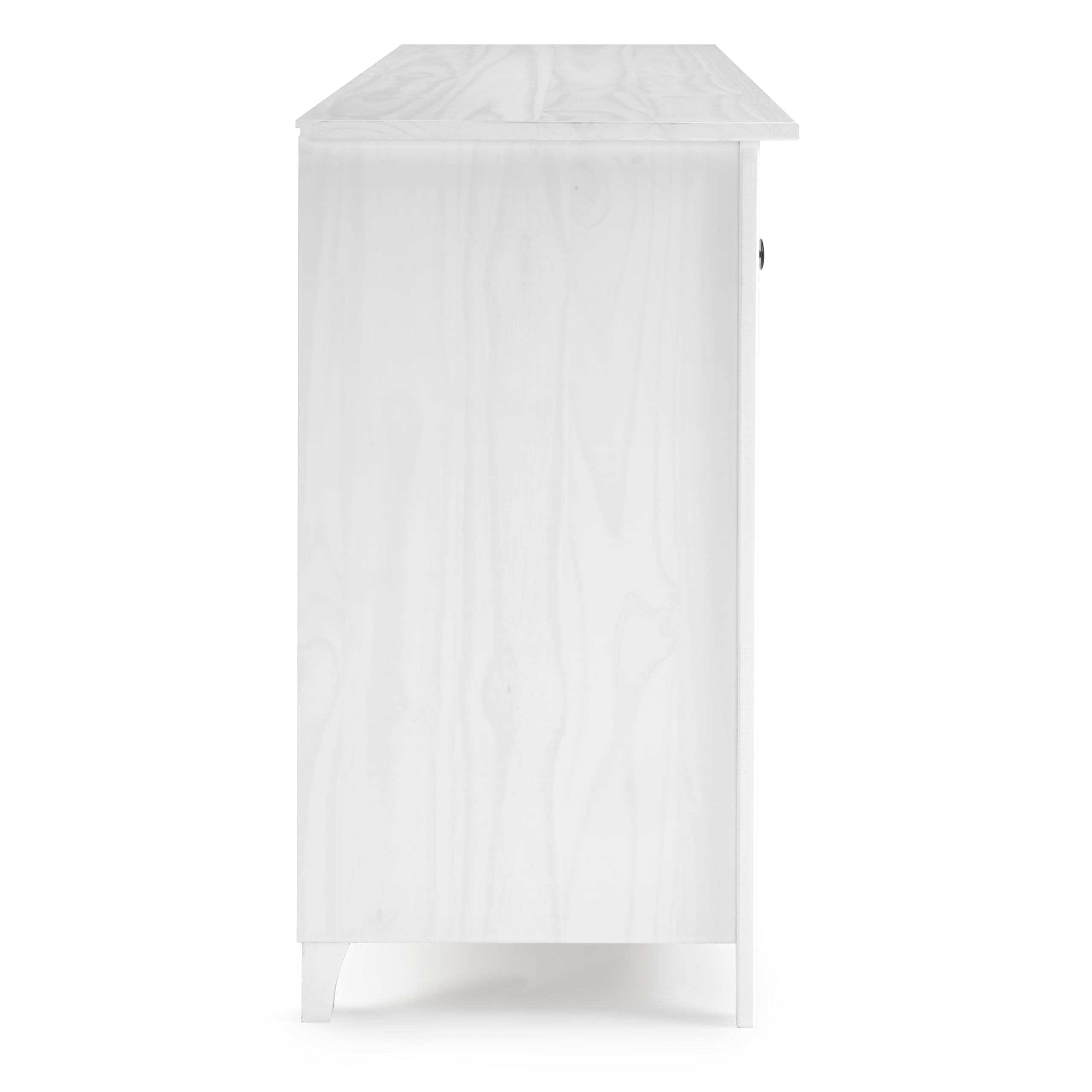 Buyqualia Aparador OSMA 3P 3C, 79x134x40 Blanco Abierto