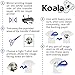 Koala Paper 28 Sheets Light Fabric Iron-on Heat Transfer Paper for Inkjet Printers 8.5x11 in DIY Customized T-shirt, Bag, Apron