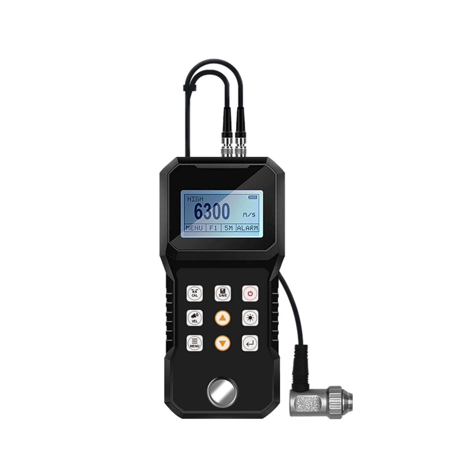 Digital Ultrasonic Thickness Gauge for Metal High Precision 0.01mm Resolution .04% Accuracy for Industrial Inspection