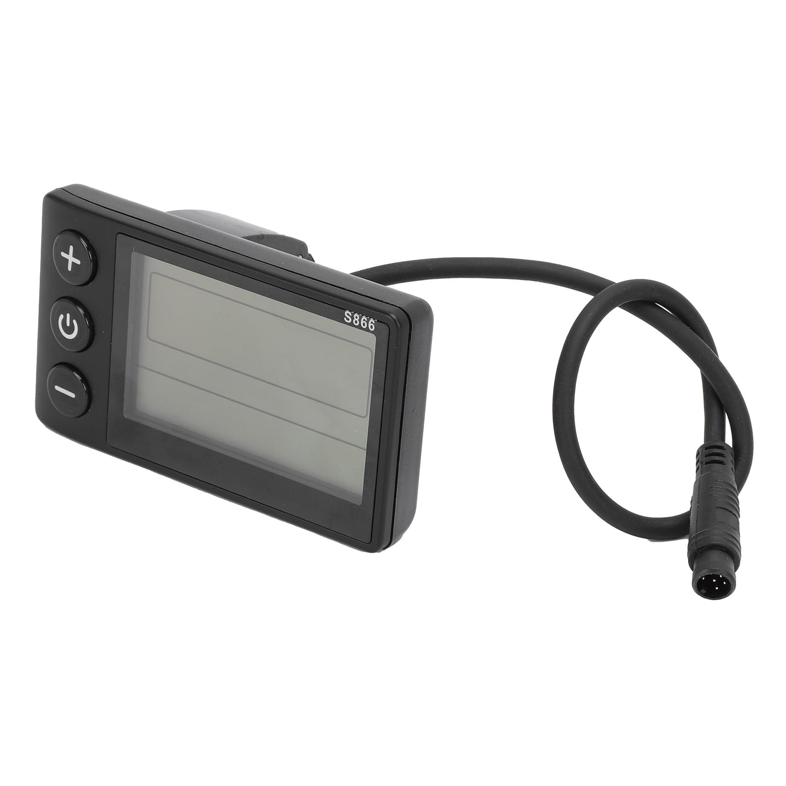 Yosoo Health Gear Miernik Wyświetlacza LCD do Roweru Elektrycznego S866, 6-pinowe Złącze Tolerancji Wody, Panel Sterowania do Modyfikacji Rowerów Elektrycznych i Skuterów