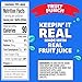 Capri Sun Fruit Punch Flavored Juice Drink Blend with other natural flavor, 12 fl oz Bottle
