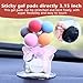 Sticky Gel Pad for Car Dashboard 10 Pack,Silicone Non Slip Pads to Car Dashboard,Glass,Mirrors,Metal Tile Wall,Kitchen,Phone Stand,Recipe Holder,etc Tnkcter