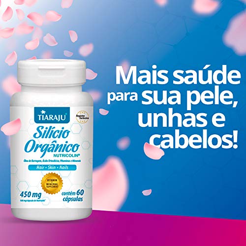 Silício Orgânico - 60 Cápsulas - Tiaraju
