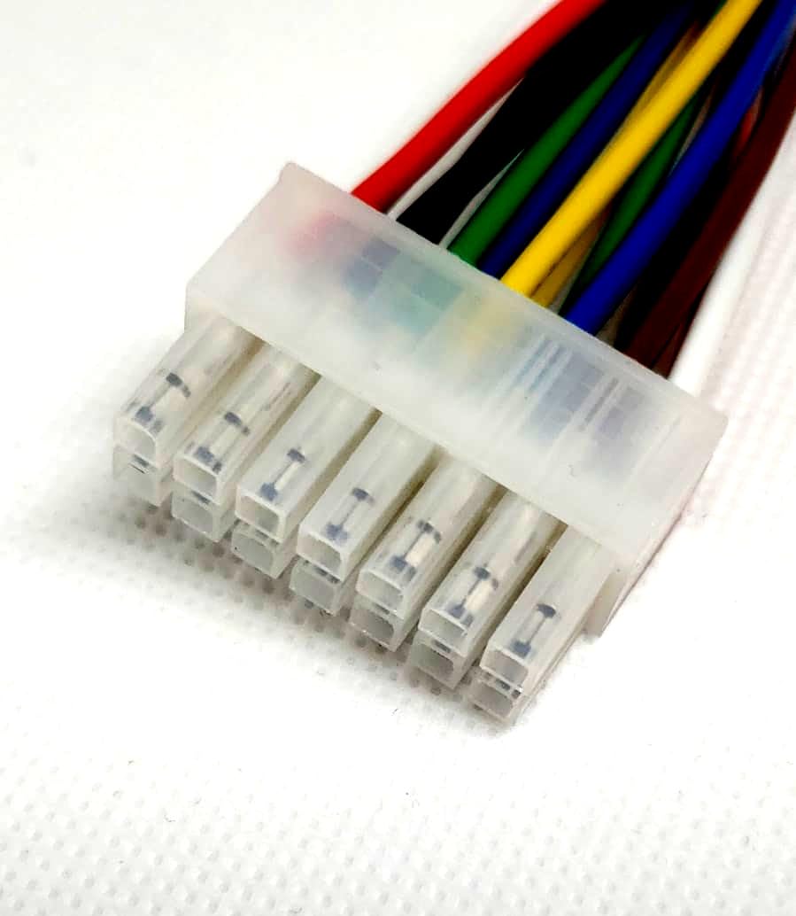 Generic 14 Pin Auto Stereo Wiring Harness Plug for Dual XVM279BT Media Receiver